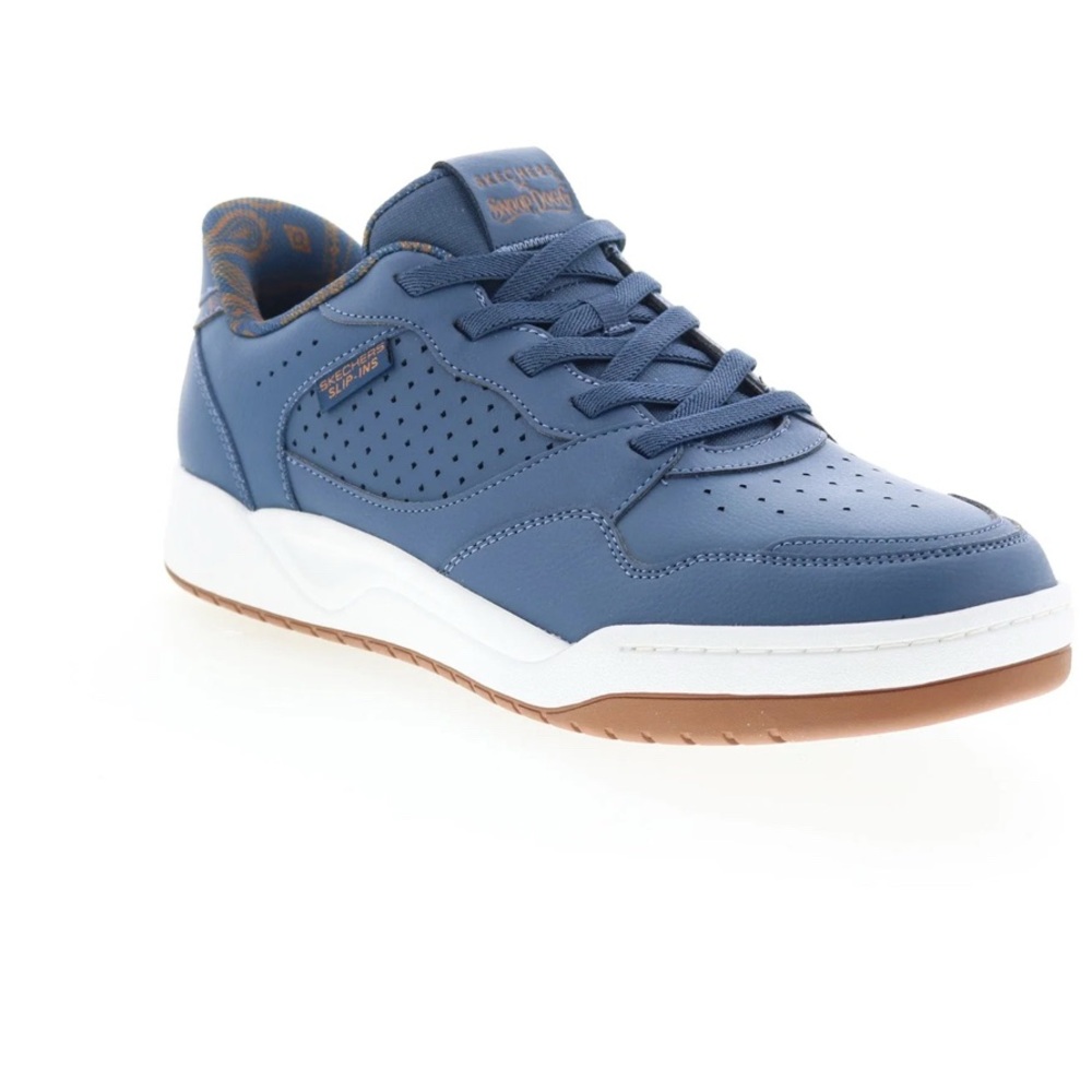 Skechers Slip-ins Snoop Dogg: Koopa Tennis Paisley Navy Men’s / Big Kids Size 7